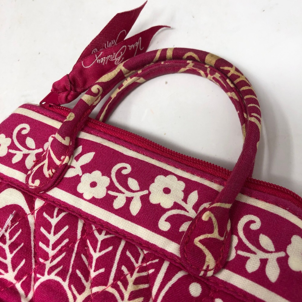 Vera Bradley Bag Lot 7 Quilted Tote Cosmetic Mini Clasp Floral Paisley Multi - Picture 14 of 15